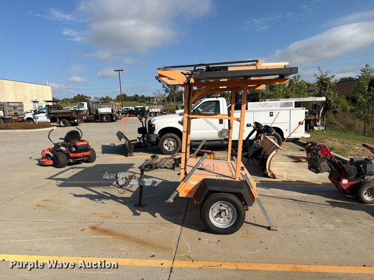 image for item FN5920 Allmand arrow board trailer