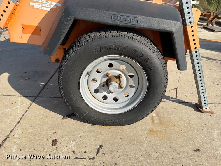 image for item FN5920 Allmand arrow board trailer