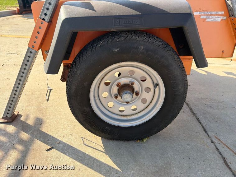image for item FN5920 Allmand arrow board trailer