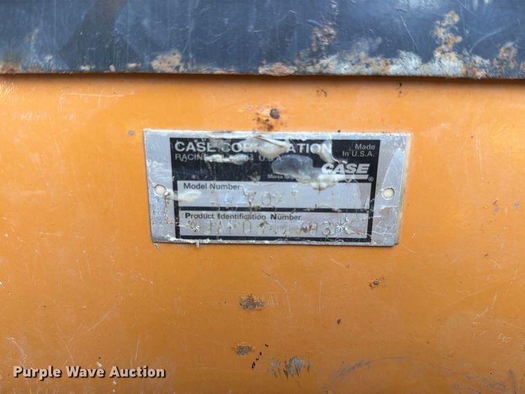 image for item FN5927 2002 Case 60XT skid steer loader