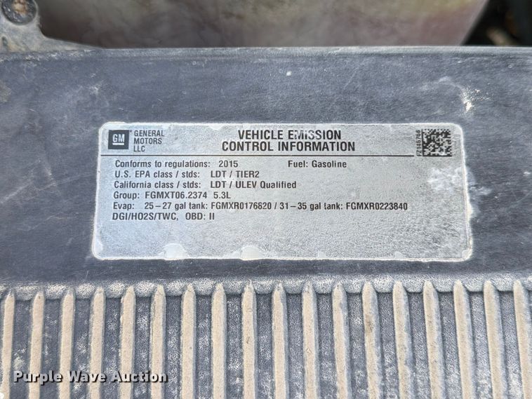 image for item FP3128 2015 Chevrolet Silverado 1500 Pickup