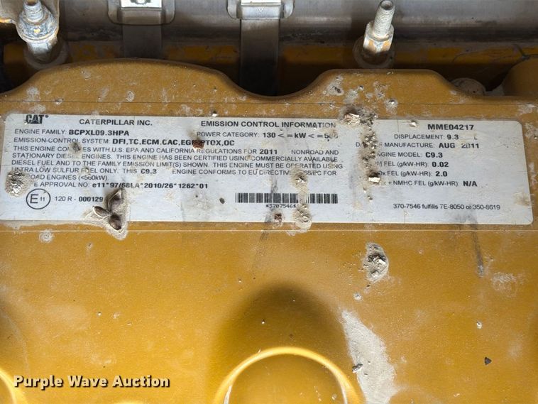 image for item FP3152 2011 Caterpillar 140M2 VHP Plus motor grader