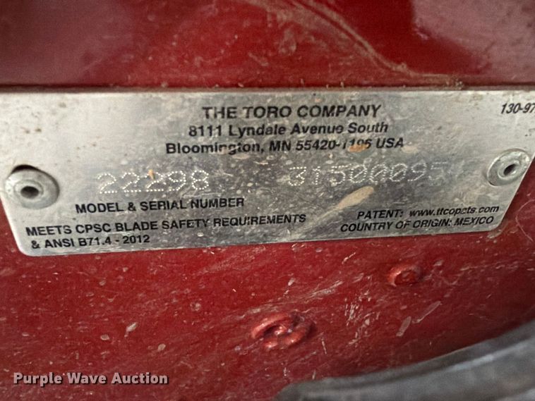 image for item FP3167 (4) Toro push mowers