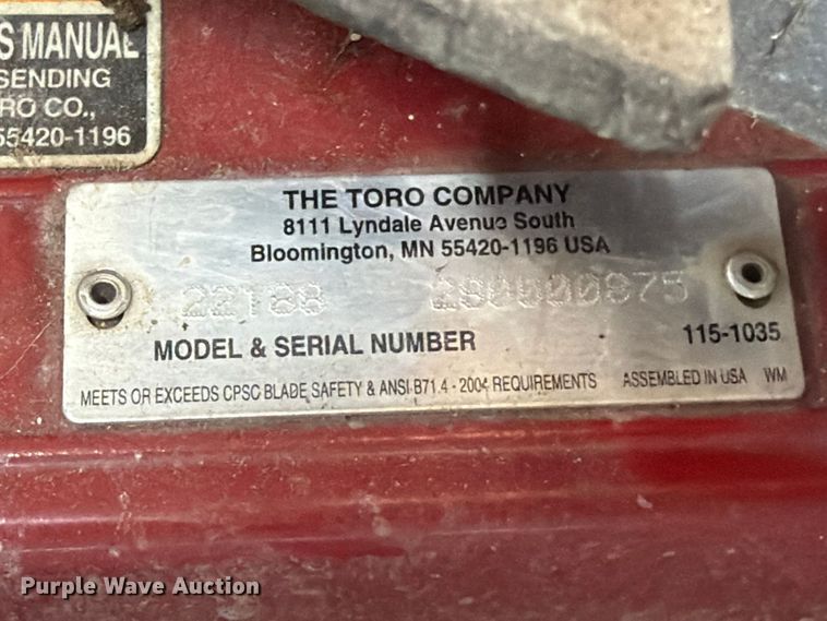 image for item FP3167 (4) Toro push mowers