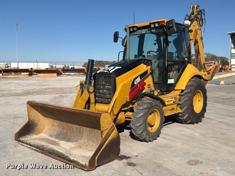 image for item FP3176 2007 Caterpillar 430E backhoe
