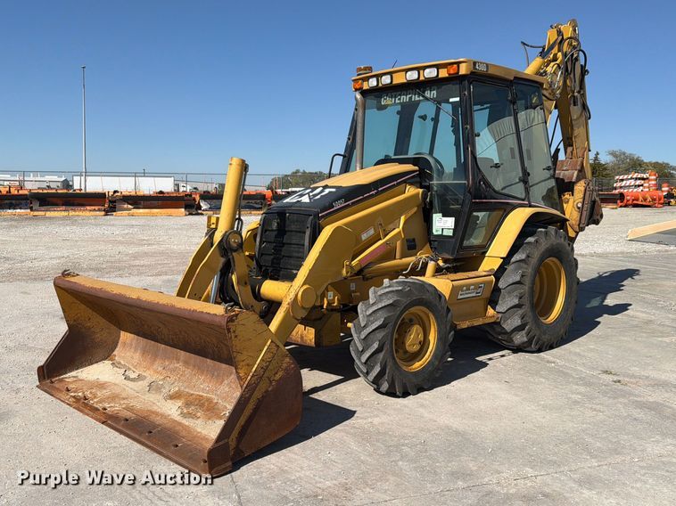 image for item FP3177 2003 Caterpillar 430D backhoe