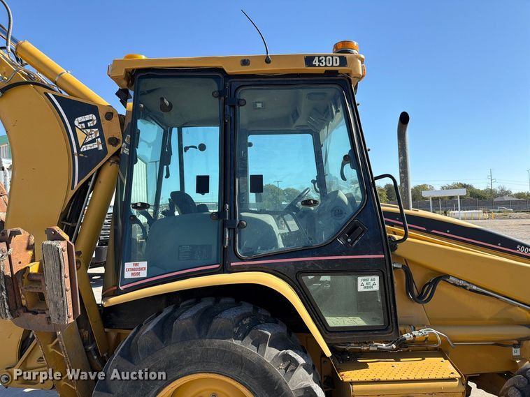 image for item FP3177 2003 Caterpillar 430D backhoe