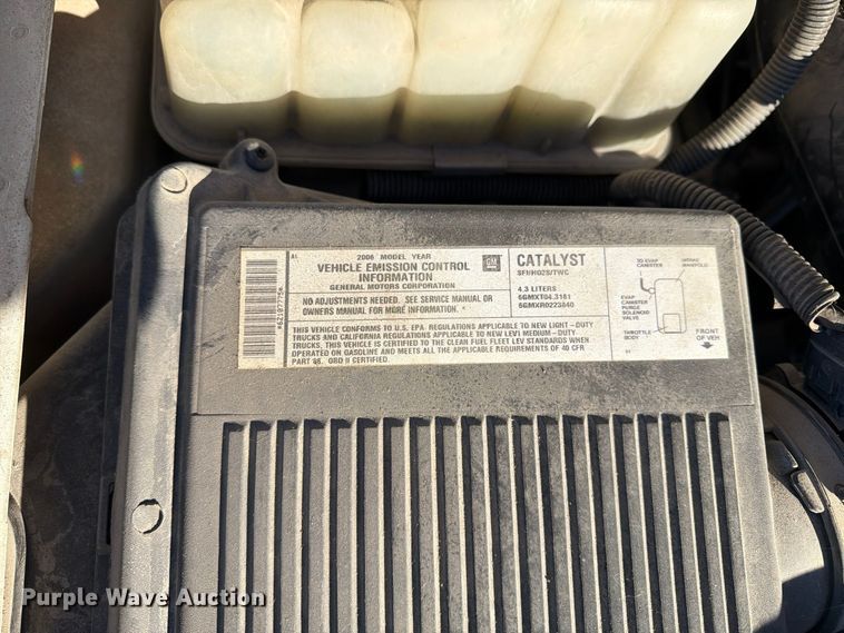 image for item FP3503 2006 Chevrolet Silverado 1500 pickup truck