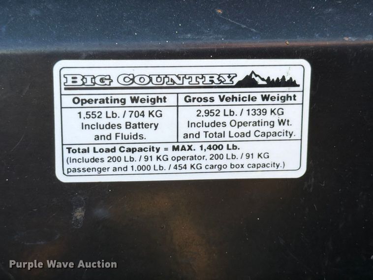 image for item FP3505 Cub Cadet 6x4 Fire 04 utility vehicle