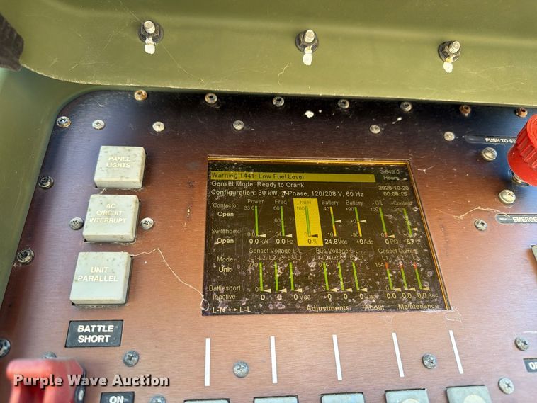 image for item FP3506 2013 MEP-1060 generator