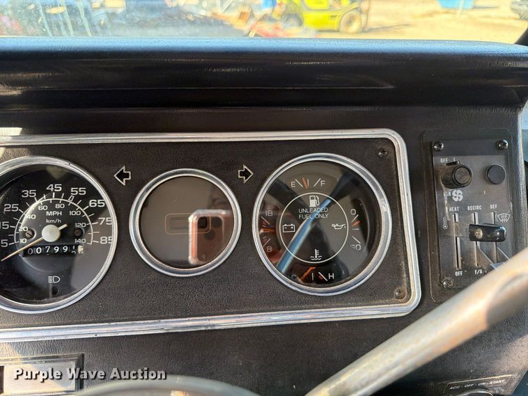 image for item FP3513 1989 GMC P Truck Forward sewer inspection van