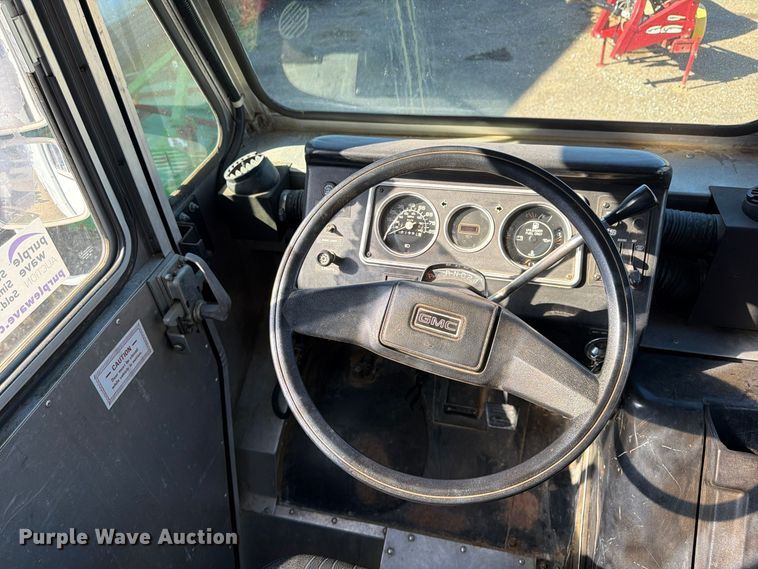 image for item FP3513 1989 GMC P Truck Forward sewer inspection van