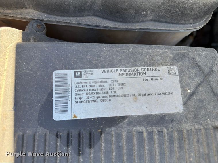 image for item FP3515 2013 Chevrolet Silverado 1500 pickup truck