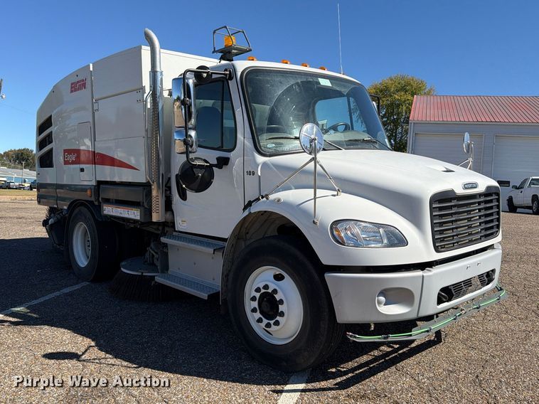 image for item FP3517 2020 Freightliner Business Class M2 street sweeper truck
