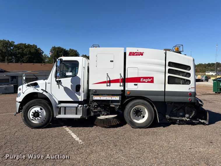 image for item FP3517 2020 Freightliner Business Class M2 street sweeper truck