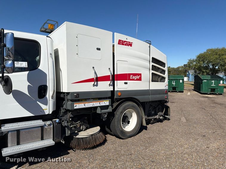 image for item FP3517 2020 Freightliner Business Class M2 street sweeper truck