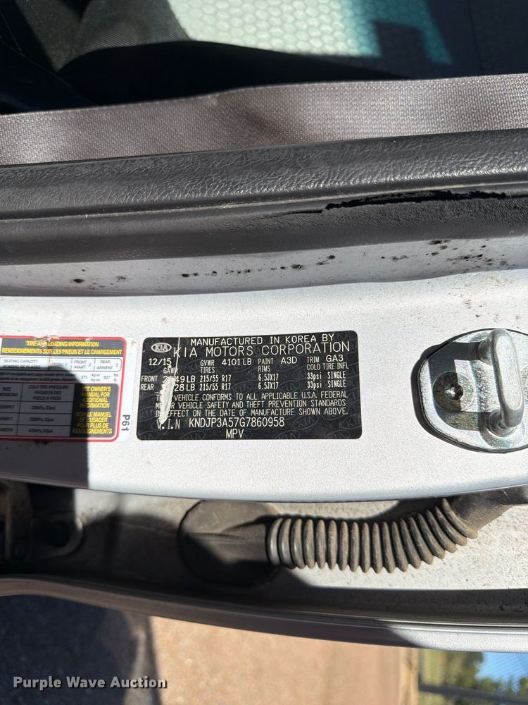 image for item FP3525 2016 KIA Soul SUV