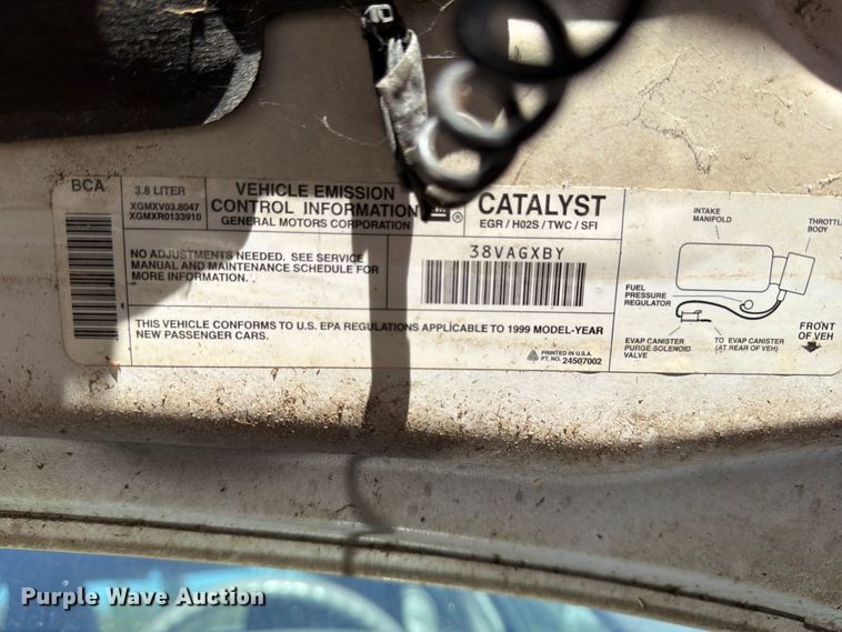 image for item FP3527 1999 Buick Park Avenue 