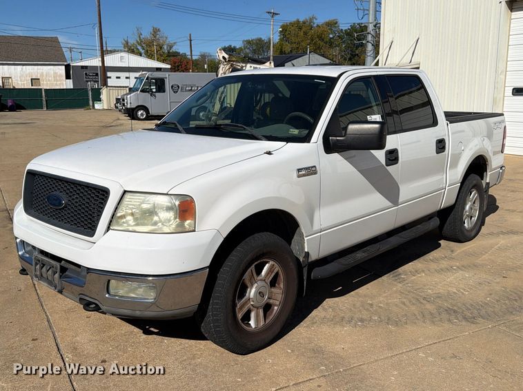 image for item FP3534 2004 Ford F150 XLT Crew Cab pickup truck