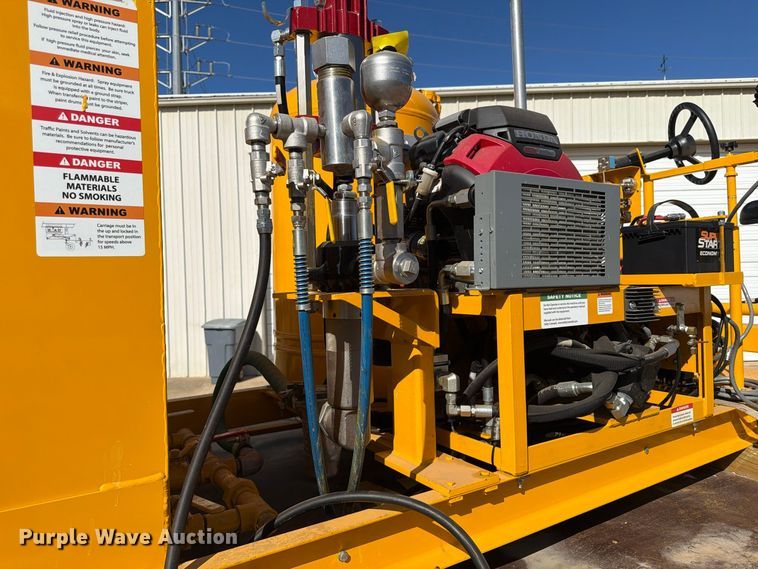 image for item FP3537 Kelly-Creswell 2000L paint striping machine