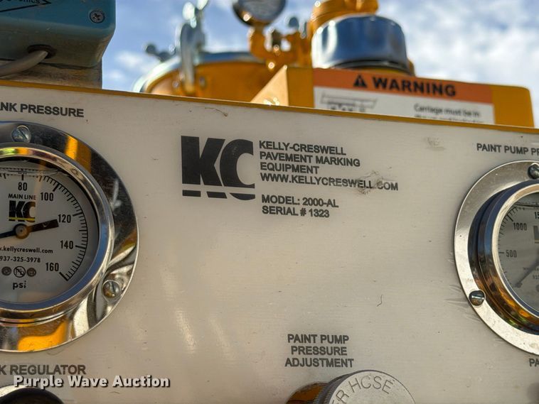 image for item FP3537 Kelly-Creswell 2000L paint striping machine