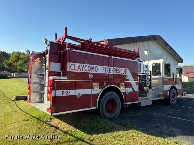 image for item FP4076 1995 Pierce  pumper fire truck