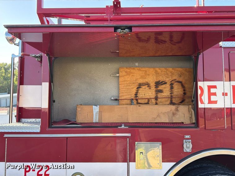 image for item FP4076 1995 Pierce  pumper fire truck