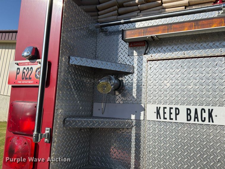 image for item FP4076 1995 Pierce  pumper fire truck