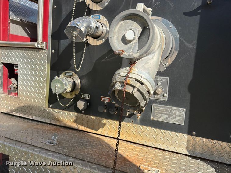 image for item FP4076 1995 Pierce  pumper fire truck
