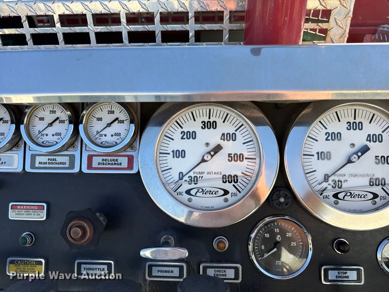 image for item FP4076 1995 Pierce  pumper fire truck