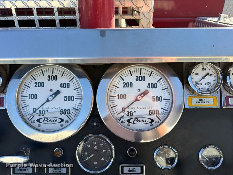 image for item FP4076 1995 Pierce  pumper fire truck