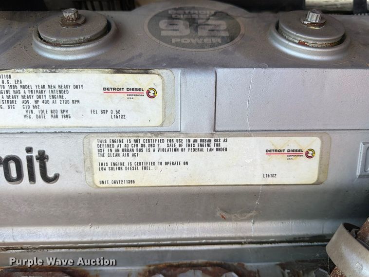 image for item FP4076 1995 Pierce  pumper fire truck