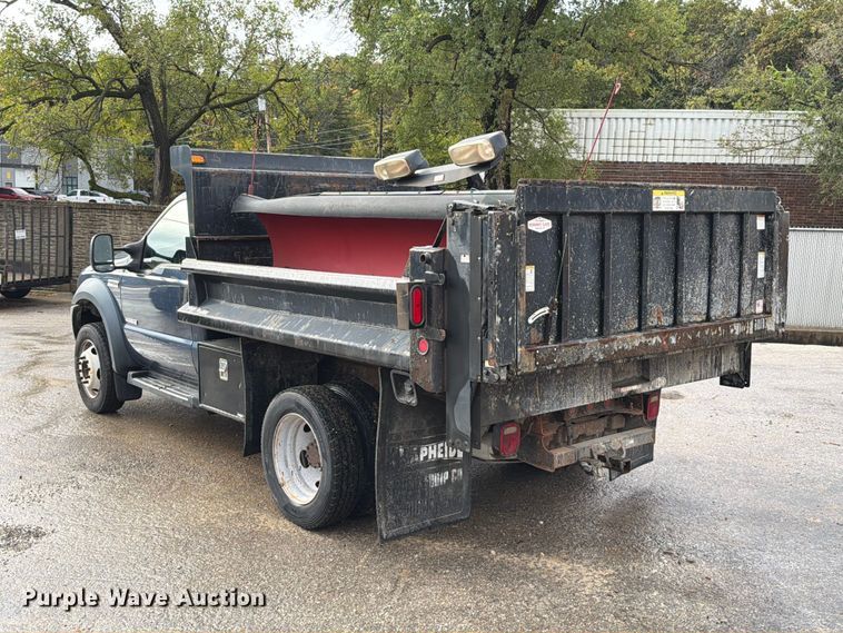 image for item FT6479 2007 Ford F450 Super Duty XL dump truck