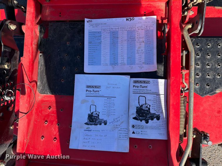 image for item FT6859 Gravely Pro-Turn 60 Commercial ZTR lawn mower