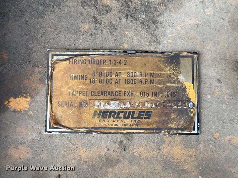 image for item FT6950 1990 LeRoi 125 air compressor