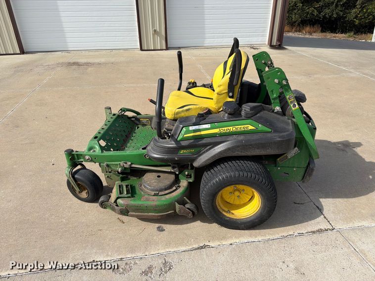 image for item FT6951 2018 John Deere Z920M ZTR lawn mower