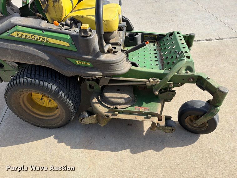 image for item FT6951 2018 John Deere Z920M ZTR lawn mower