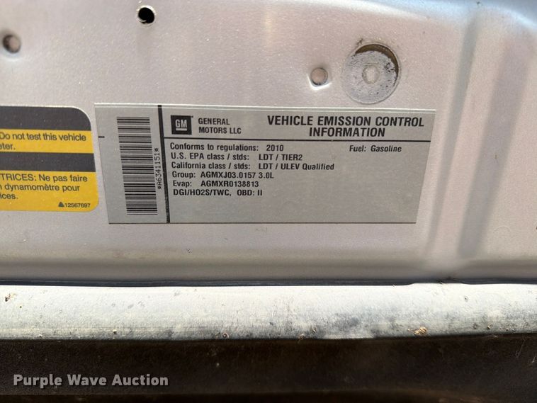 image for item FT6954 2010 GMC Terrain SUV