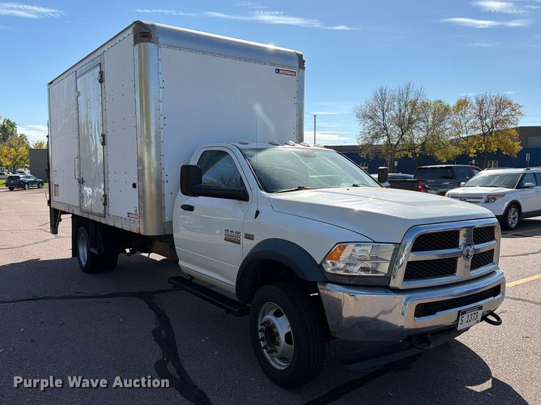 image for item FT6958 2014 RAM 5500 box truck