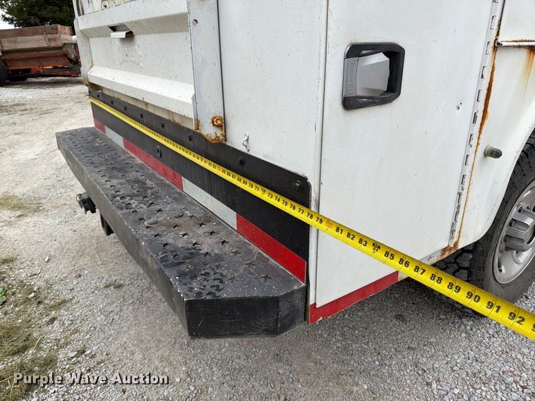 image for item FU0582 2008 Chevrolet Silverado 2500HD Ext. Cab utility bed pickup truck