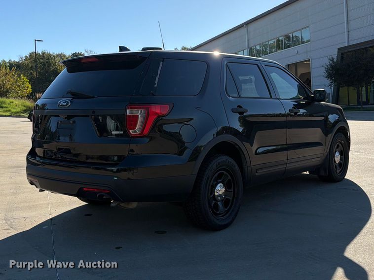 image for item FU4761 2017 Ford Explorer Police Interceptor SUV