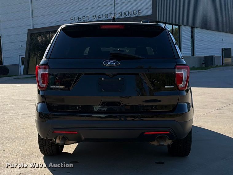 image for item FU4761 2017 Ford Explorer Police Interceptor SUV