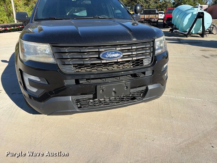 image for item FU4761 2017 Ford Explorer Police Interceptor SUV