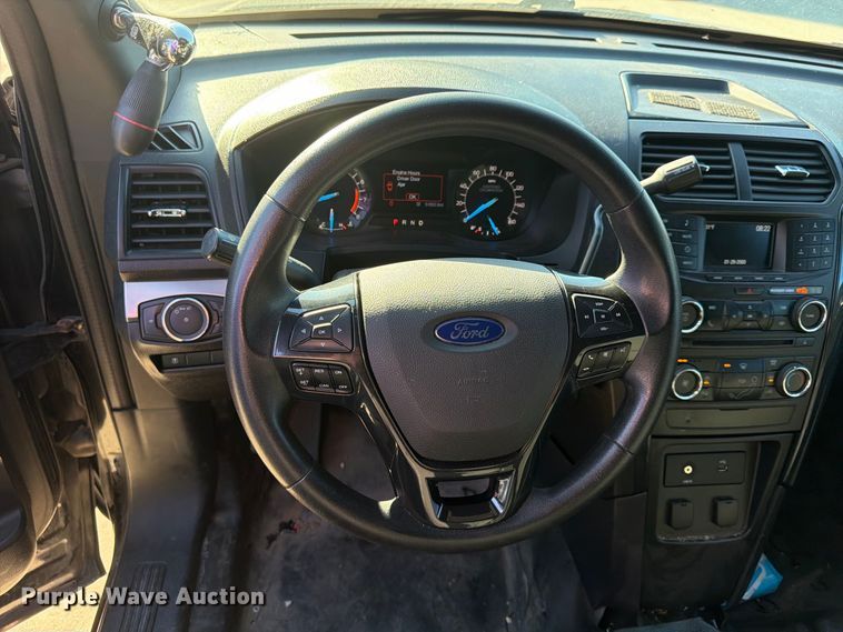 image for item FU4761 2017 Ford Explorer Police Interceptor SUV