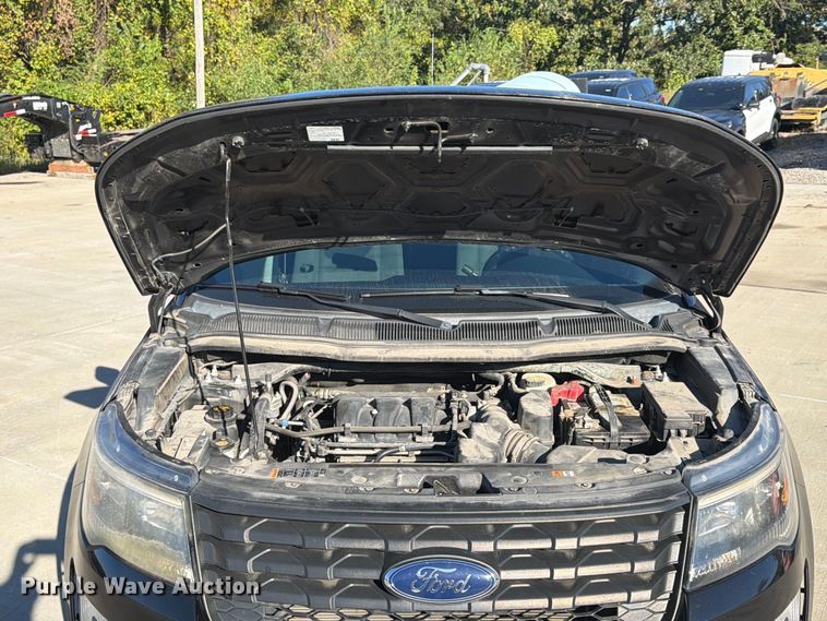 image for item FU4761 2017 Ford Explorer Police Interceptor SUV