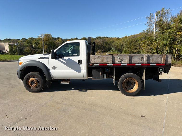 image for item FU4763 2014 Ford F450 Super Duty flatbed truck
