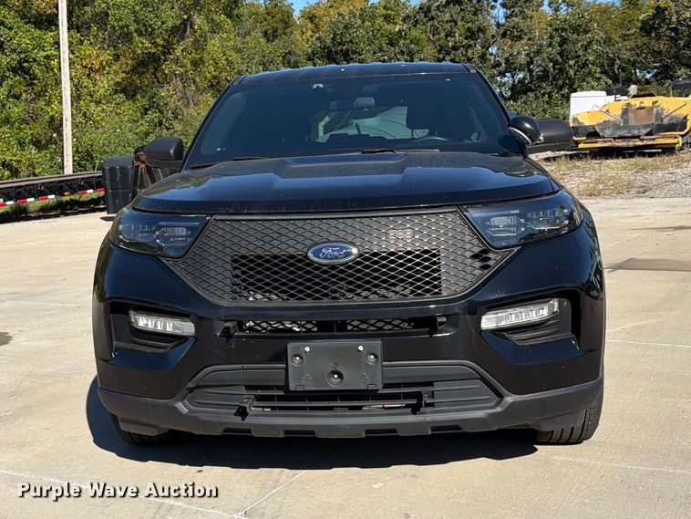 image for item FU4764 2021 Ford Explorer Police Interceptor SUV