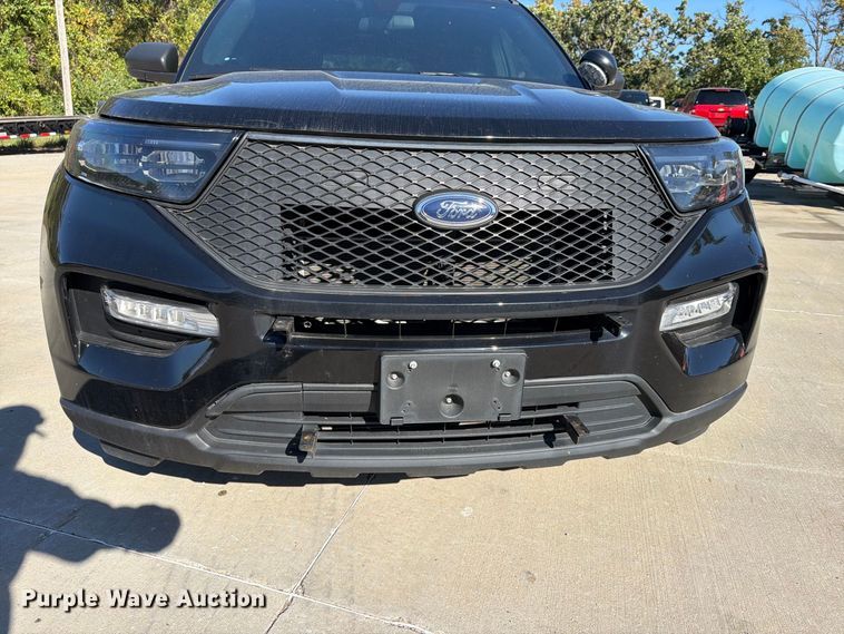 image for item FU4764 2021 Ford Explorer Police Interceptor SUV