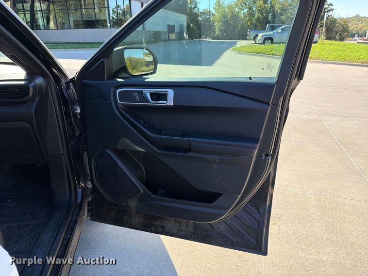 image for item FU4764 2021 Ford Explorer Police Interceptor SUV