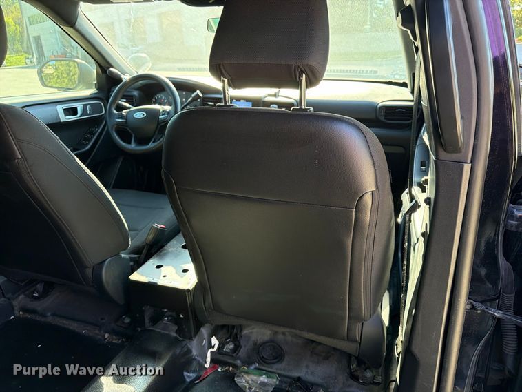 image for item FU4764 2021 Ford Explorer Police Interceptor SUV